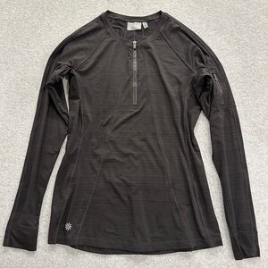 Athleta long sleeve quarter zip